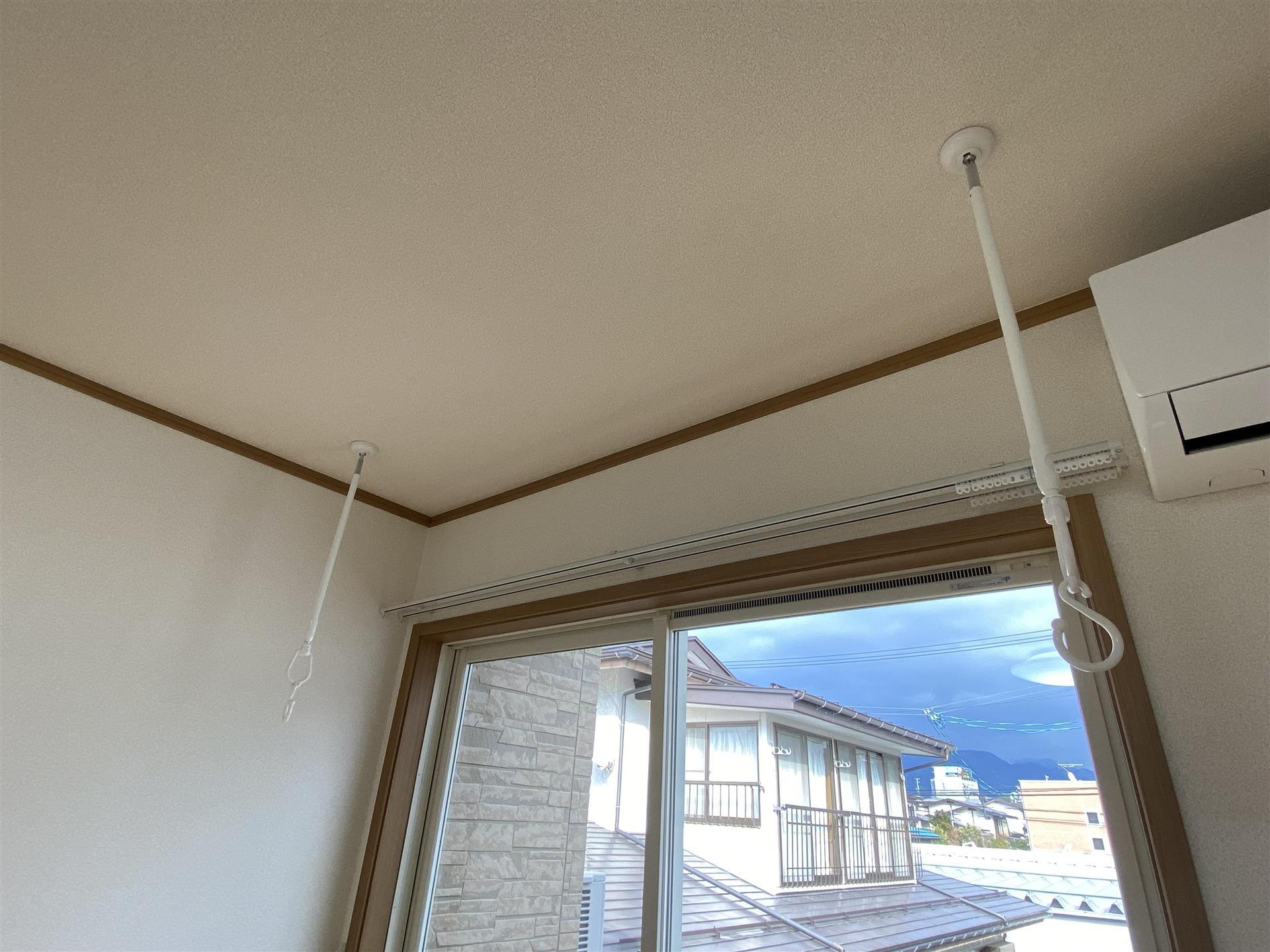 その他設備　室内に洗濯物を干すときに便利です。