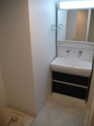 洗面設備　ペリドット長居公園　洗面脱衣所