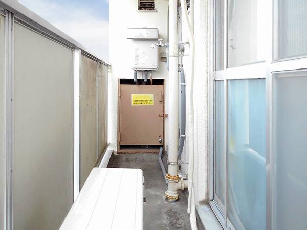 バルコニー　ビレッジハウスの同一物件・同一タイプの間取りの写真です