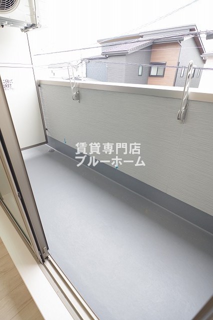 バルコニー　広いバルコニーです！