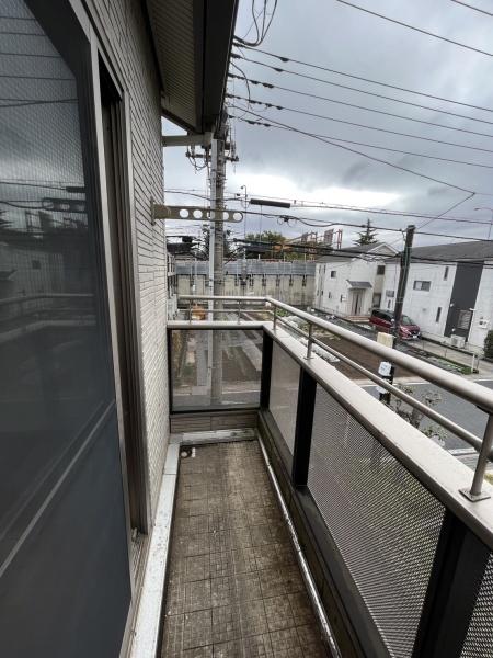 バルコニー　日当たりいいです！
