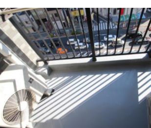 バルコニー　バルコニー付きです