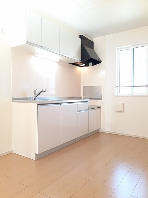 キッチン　お好きなガスコンロを設置できます。