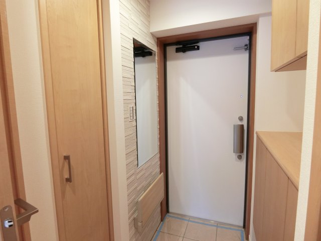 玄関　明るい玄関です