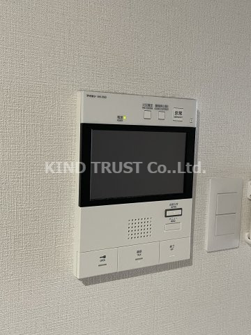 セキュリティ　モニター付きインターホンで安心