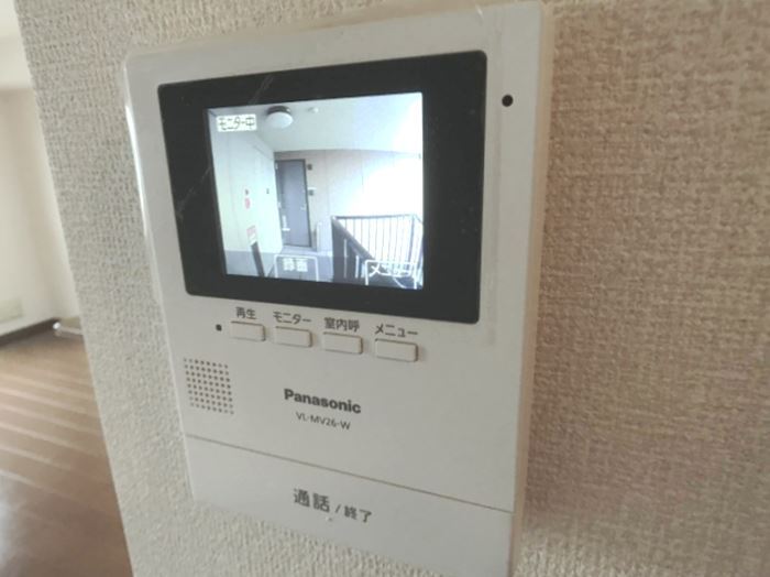 セキュリティ　録画機能付カラーモニターインターホン