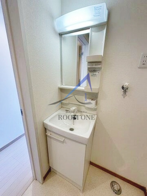 洗面設備　洗面台です。