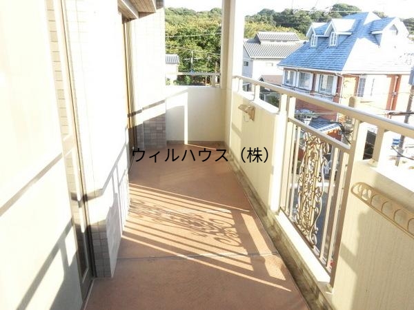 バルコニー　日当たり良好！