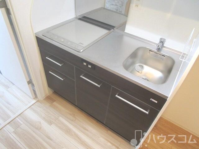キッチン　自炊の捗りそうなキッチン！