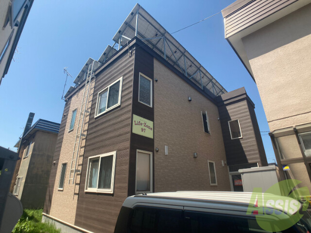 建物外観　札幌市北区新琴似九条「ライフゾーン９７」