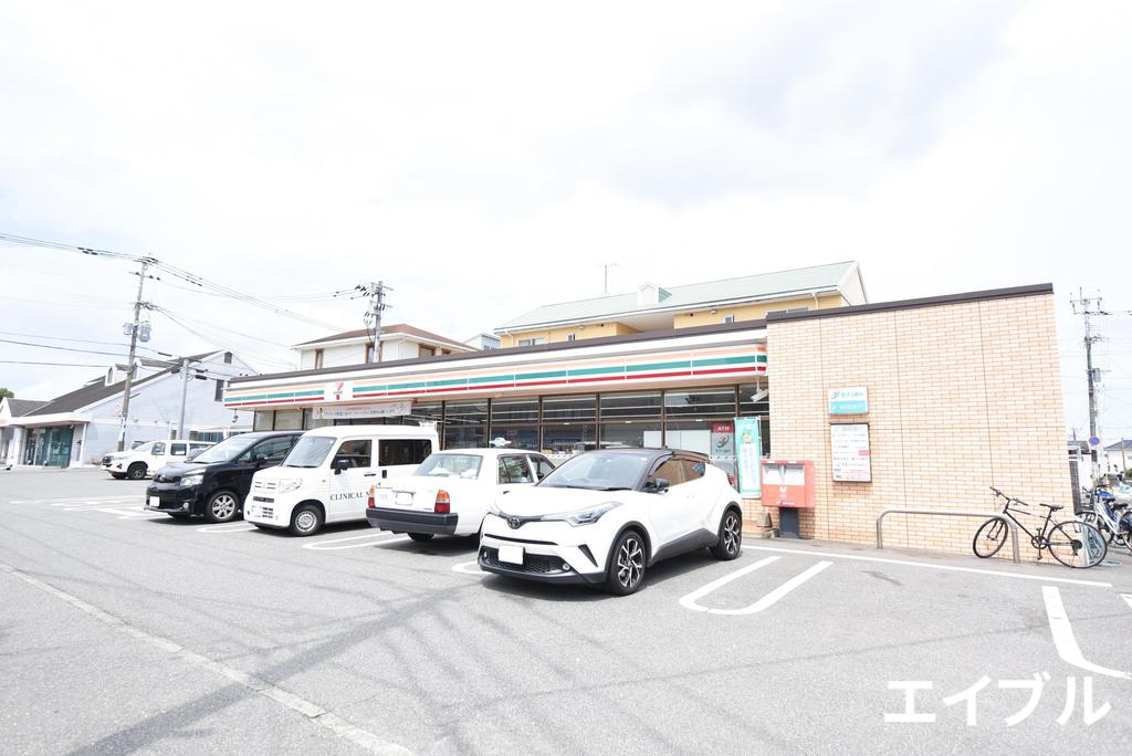 コンビニ　セブンイレブン久留米櫛原店（コンビニ）まで379m