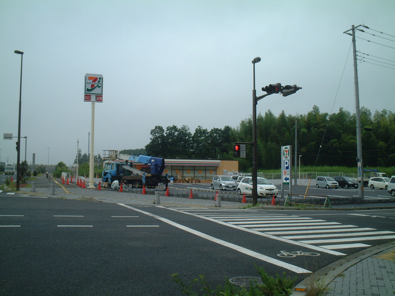 コンビニ　セブンイレブンつくば万博記念公園駅西店（コンビニ）まで539m