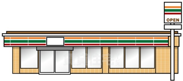 コンビニ　セブンイレブン　箕面今宮4丁目店（コンビニ）まで384m