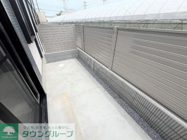 バルコニー　庭