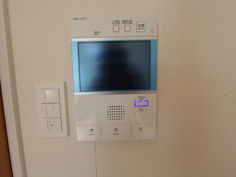 セキュリティ　ＴＶモニター付インターホン