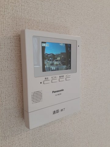 セキュリティ　モニター付きインターホンです