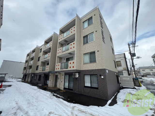 建物外観　札幌市北区新琴似七条「ラ・フェスタ・コンフォルト」