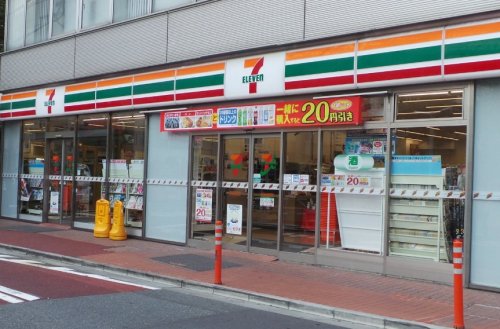 コンビニ　セブンイレブン　渋谷桜丘（コンビニ）まで458m