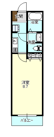 キャメル川越新宿町の間取り写真