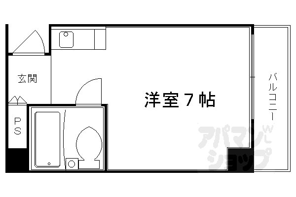 スイング岡崎の間取り写真