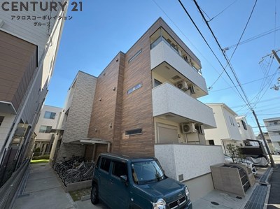 建物外観　オートロック・宅配BOX付で安心です！