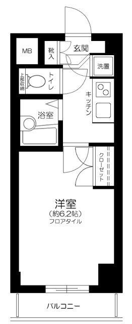 CYNTHIA FOUR D GOTANDA WESTの間取り写真