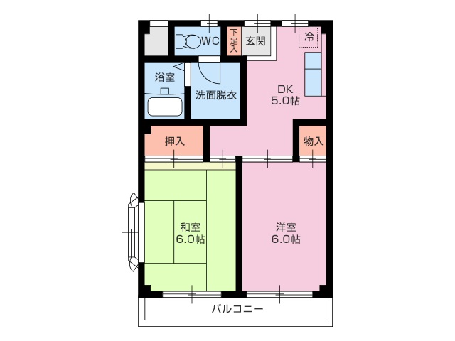 スワンセラミックマンションの間取り