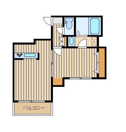 【横浜市西区戸部本町のマンションの間取り】