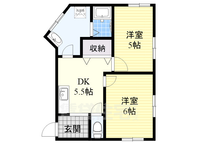 安田マンションの間取り