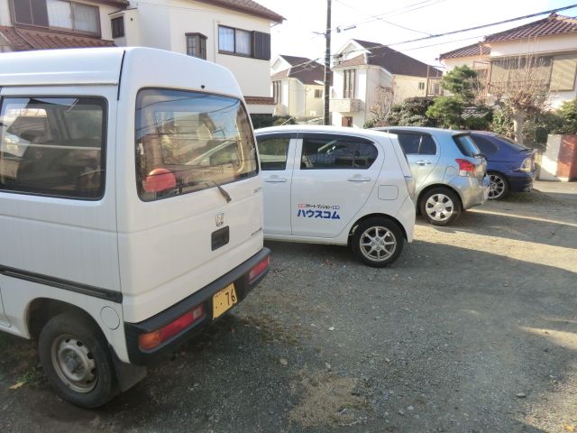 【サンハイムの駐車場】