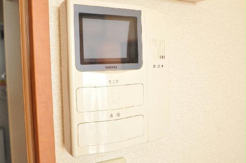 セキュリティ　モニター付きインターホン