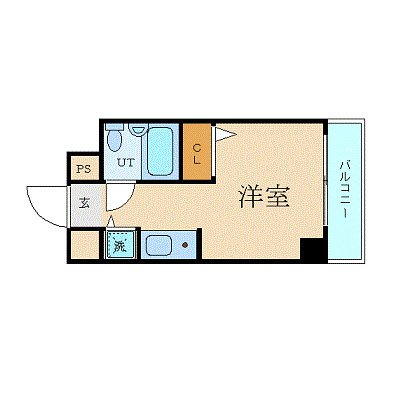 日野市日野本町のマンションの間取り