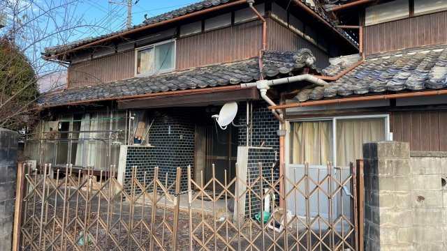 赤穂郡上郡町八保甲戸建の建物外観