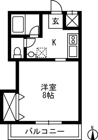 ハイツみずほ2_間取り_0