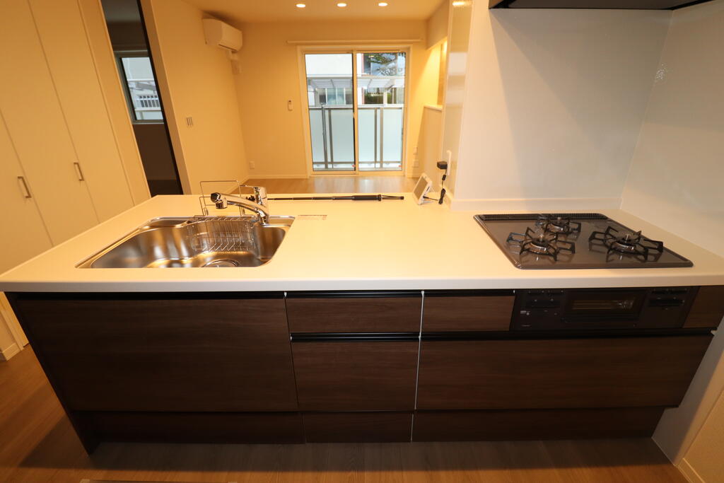 キッチン　キッチンを撮影