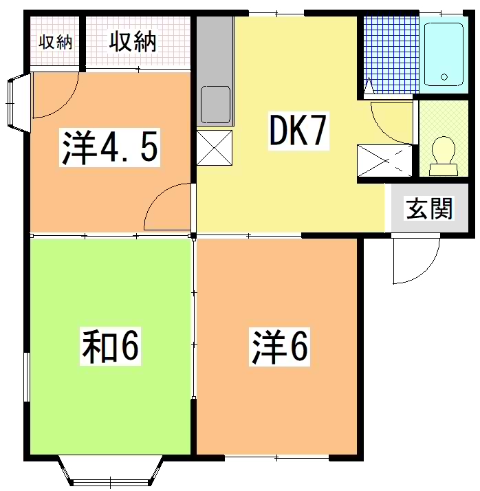 チェリータウンの間取り