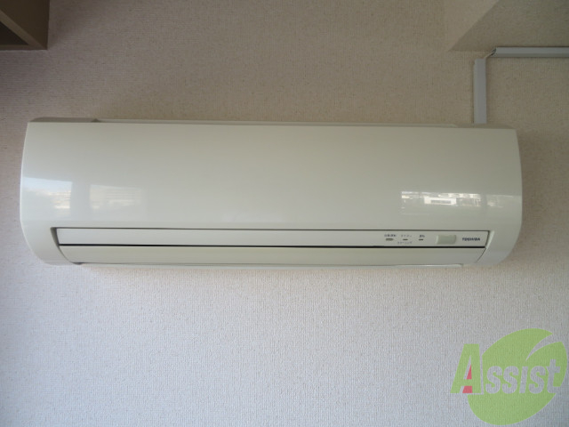 その他設備　エアコン付きなので入居のその日から快適ですねー。