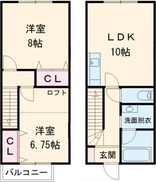 フロマージュCの間取り