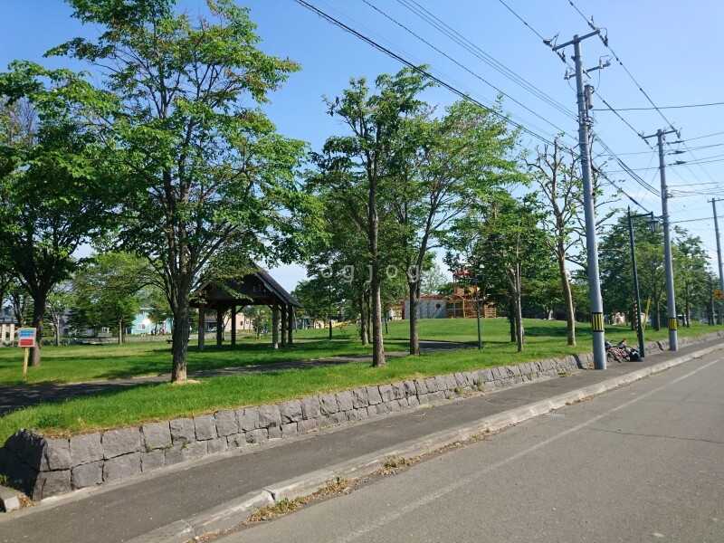 【ラ　カーサ・ミーアの公園】