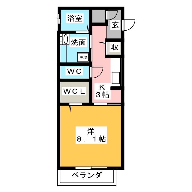 クレアクールの間取り