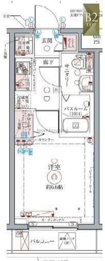 クレヴィスタ立石の間取り