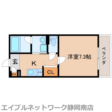 ルシダ静岡の間取り写真