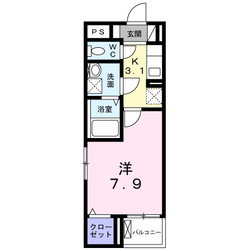 エクセル　IIの間取り