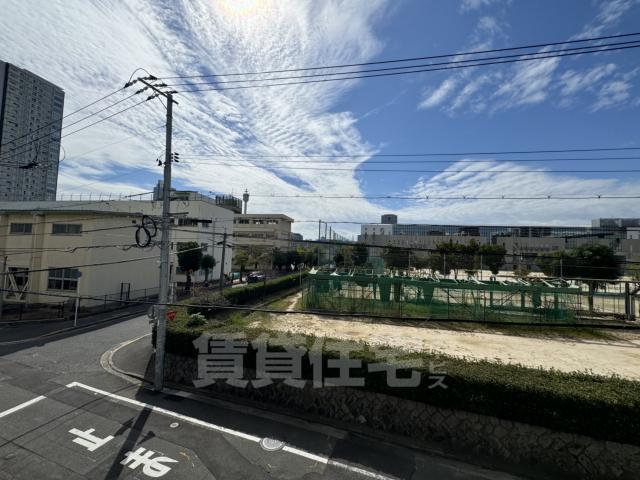 【広島市中区西白島町のマンションの眺望】