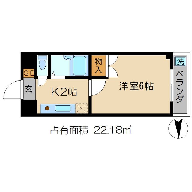 ヴェルメゾン今出川の間取り