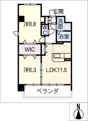 アーバンステージＵの間取り