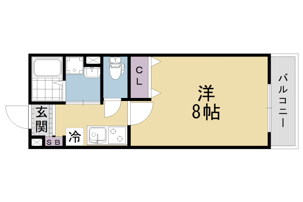 ＫＯＴＯステージ伏見稲荷の間取り