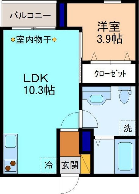 NEXUS金沢増泉の間取り