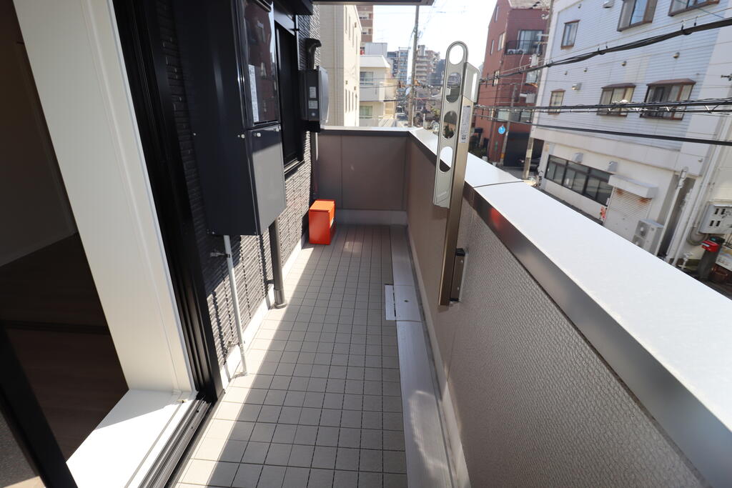 バルコニー　バルコニーを撮影