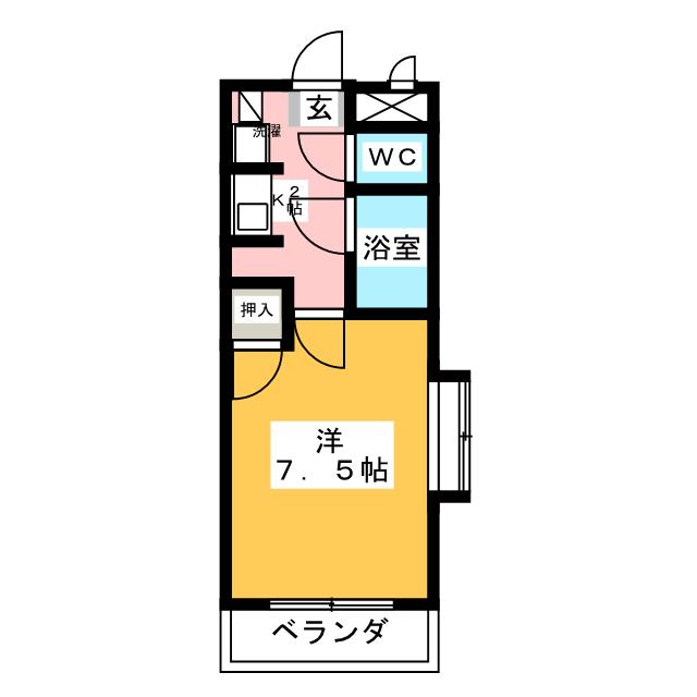 ラフレシアの間取り